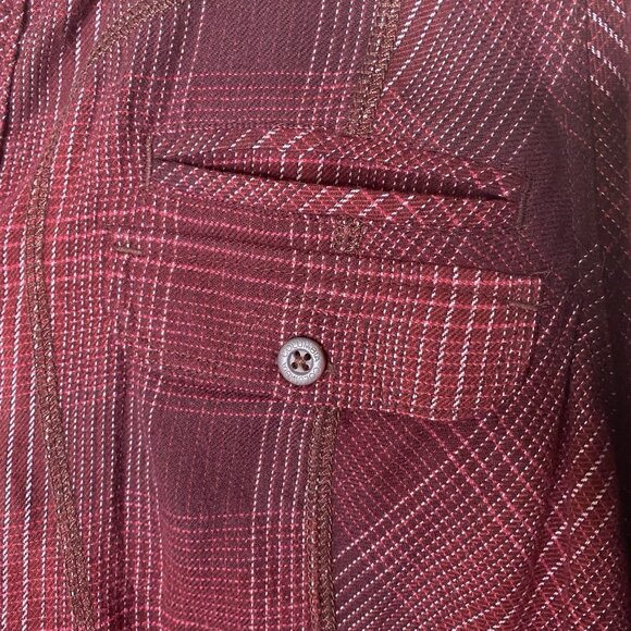 Columbia Women’s XL Plaid Flannel Button-Up Shirt Outdoor Western Style - Picture 10 of 10